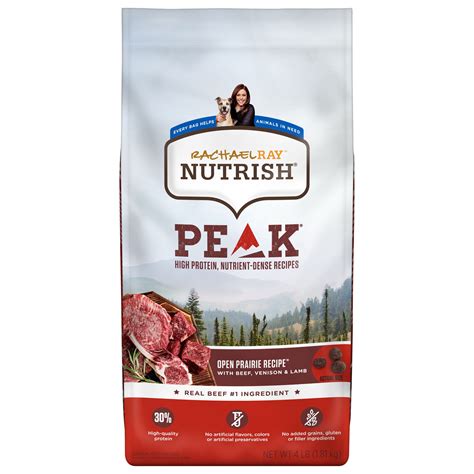 00 off any one 4lb bag or larger of <strong>Rachael Ray</strong> Nutrish <strong>Peak</strong> Dry <strong>Dog Food</strong> with Printable Coupon! Feed your pooch the <strong>food</strong> they deserve with these savings! Grab your prints and check in-store to pair them with other offers and deals for more savings! $4. . Rachael ray peak dog food